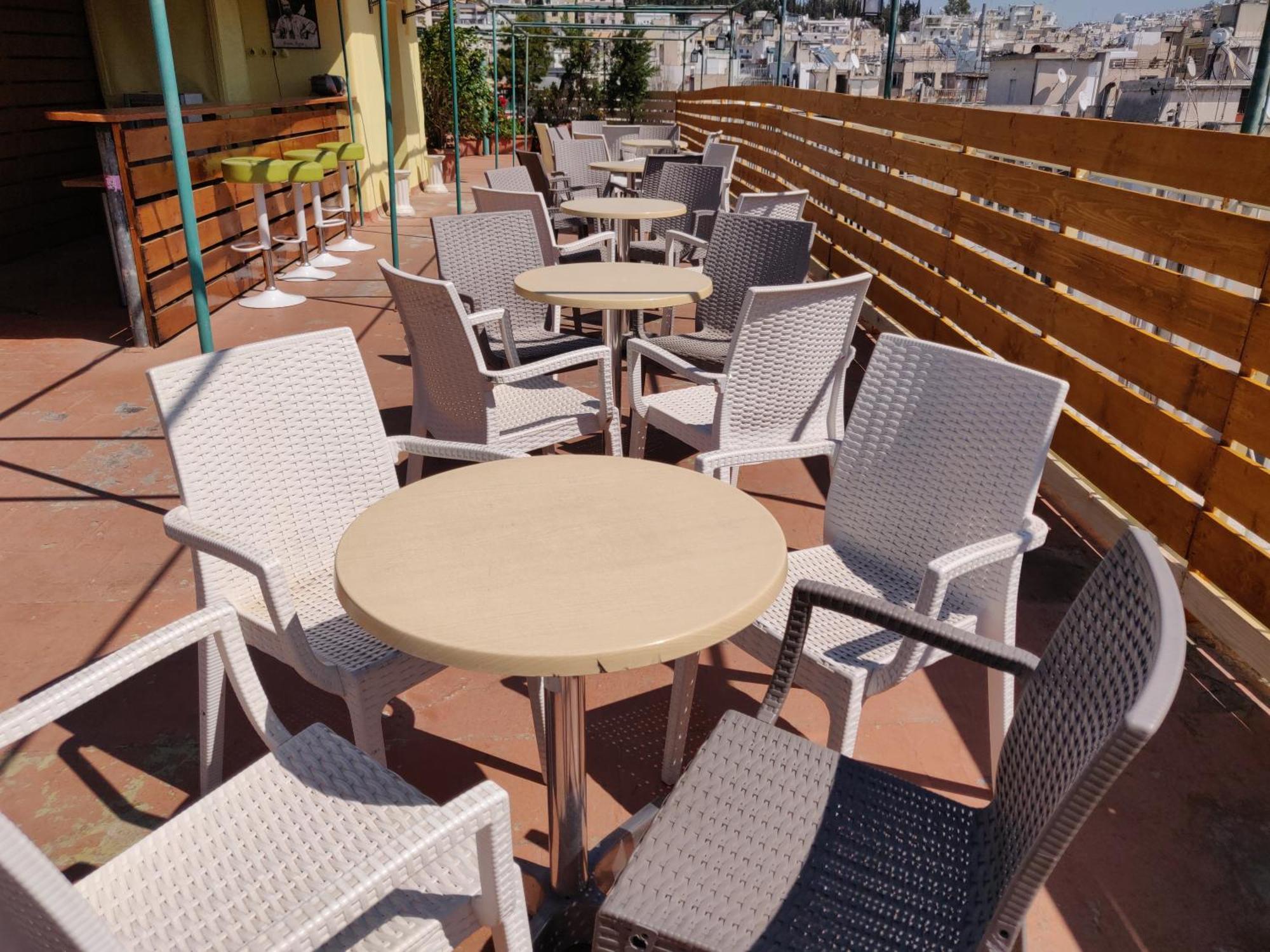 Hotel Exarchion Atenas Exterior foto