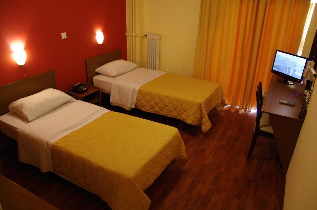 Hotel Exarchion Atenas Quarto foto